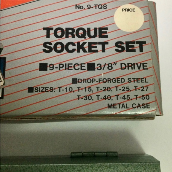 New BUFFALO 9 Piece Torque Socket Set,  3/8” Drive - Picture 9 of 10